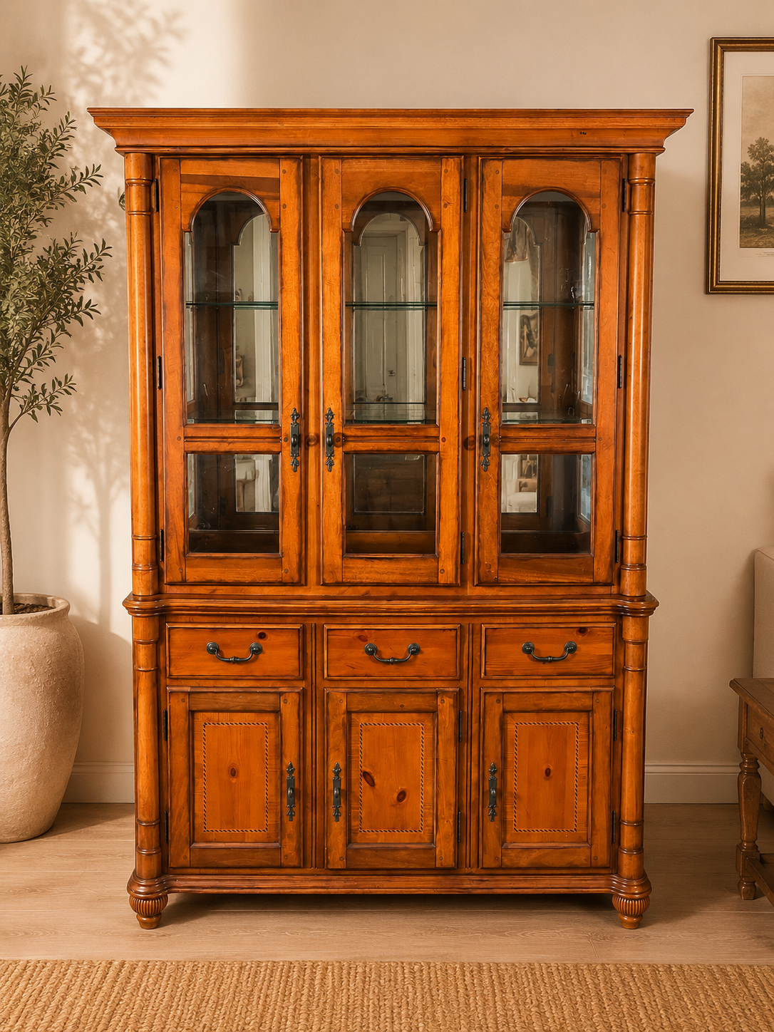 Vitrinenschrank