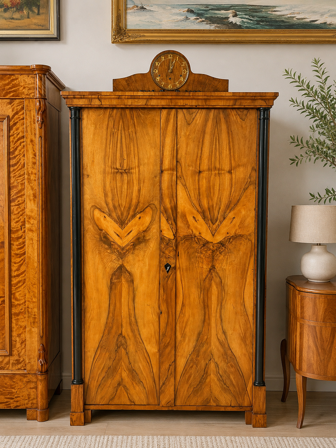 Kleiderschrank · Biedermeier