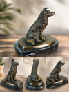 Hund Bronze Statue