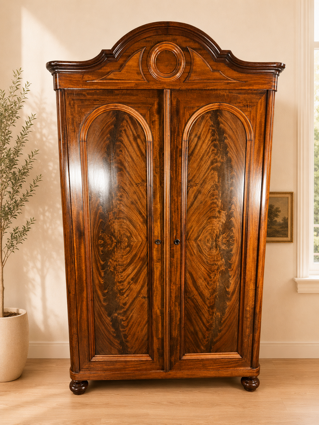 Kleiderschrank · Spätbiedermeier