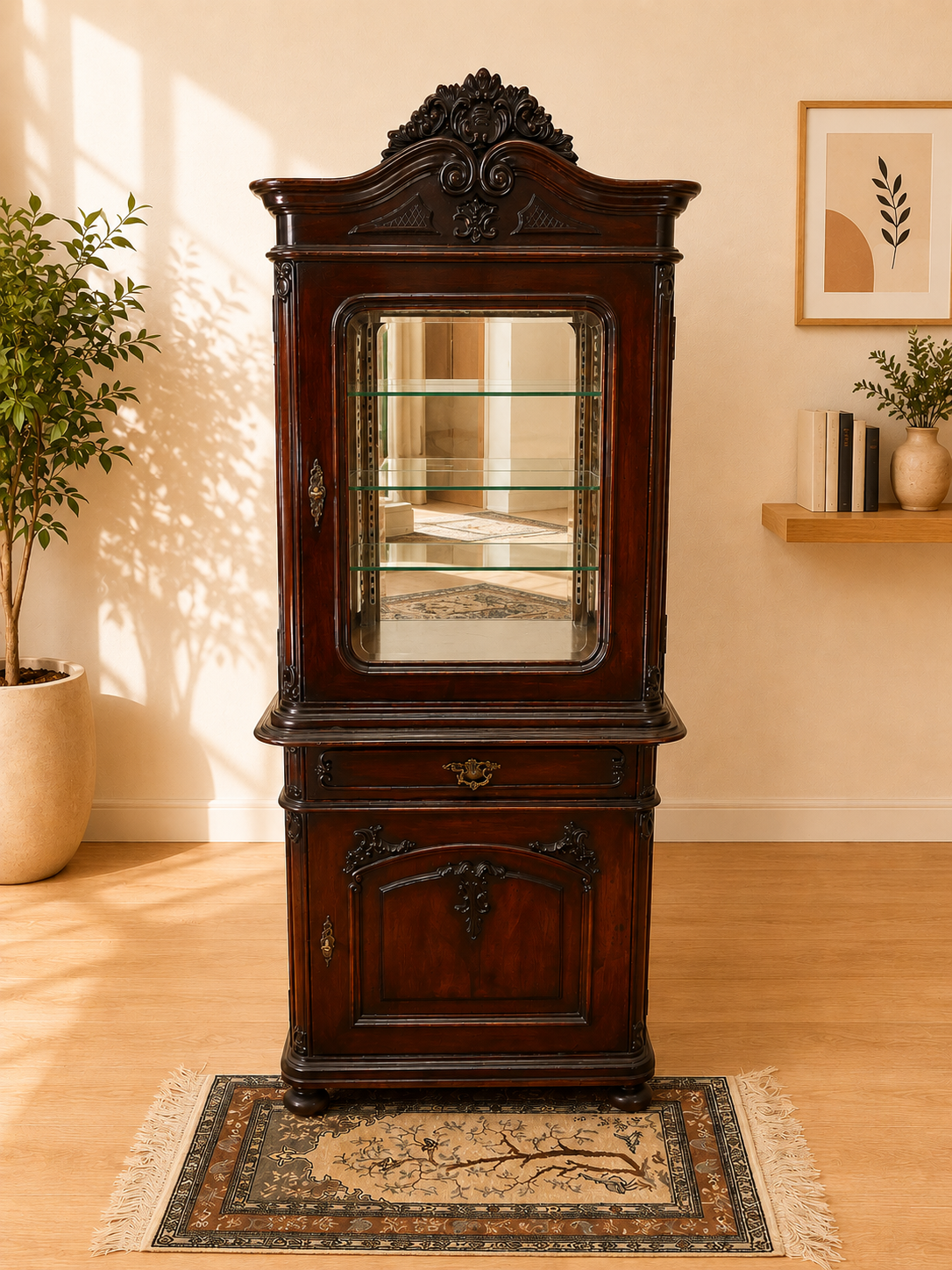 Vitrinenschrank