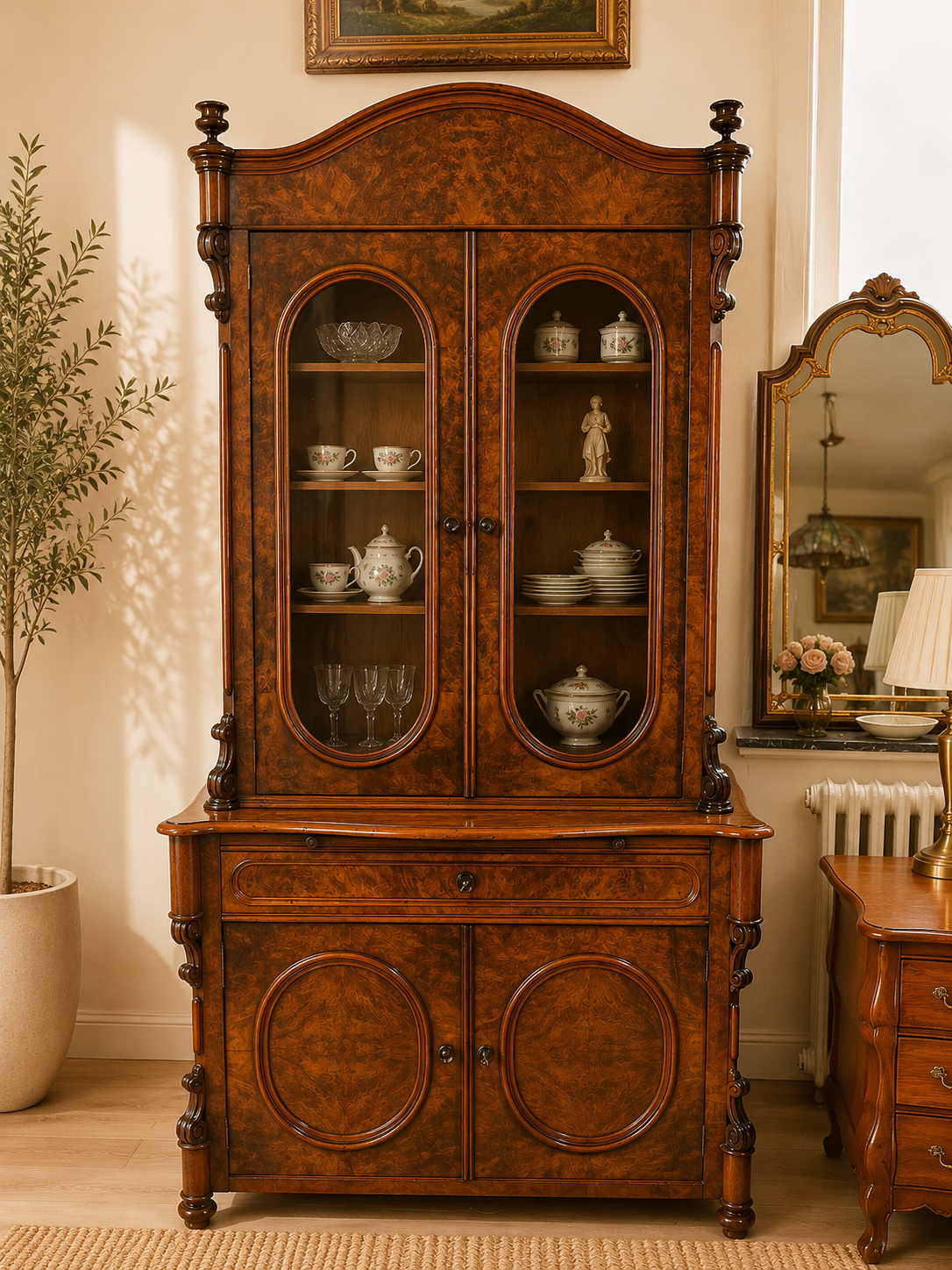 Vitrinenschrank