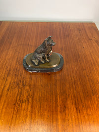 Hund Bronze Statue