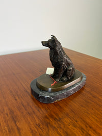 Hund Bronze Statue