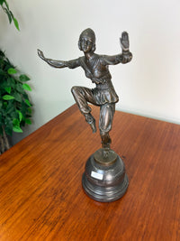 Tanzende Frau  "Bronze Garanti Paris" J.B. Deposee