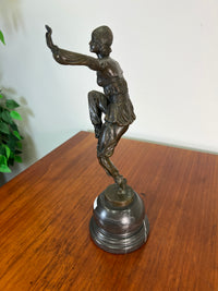 Tanzende Frau  "Bronze Garanti Paris" J.B. Deposee