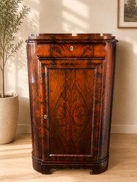 Eckschrank · Biedermeier