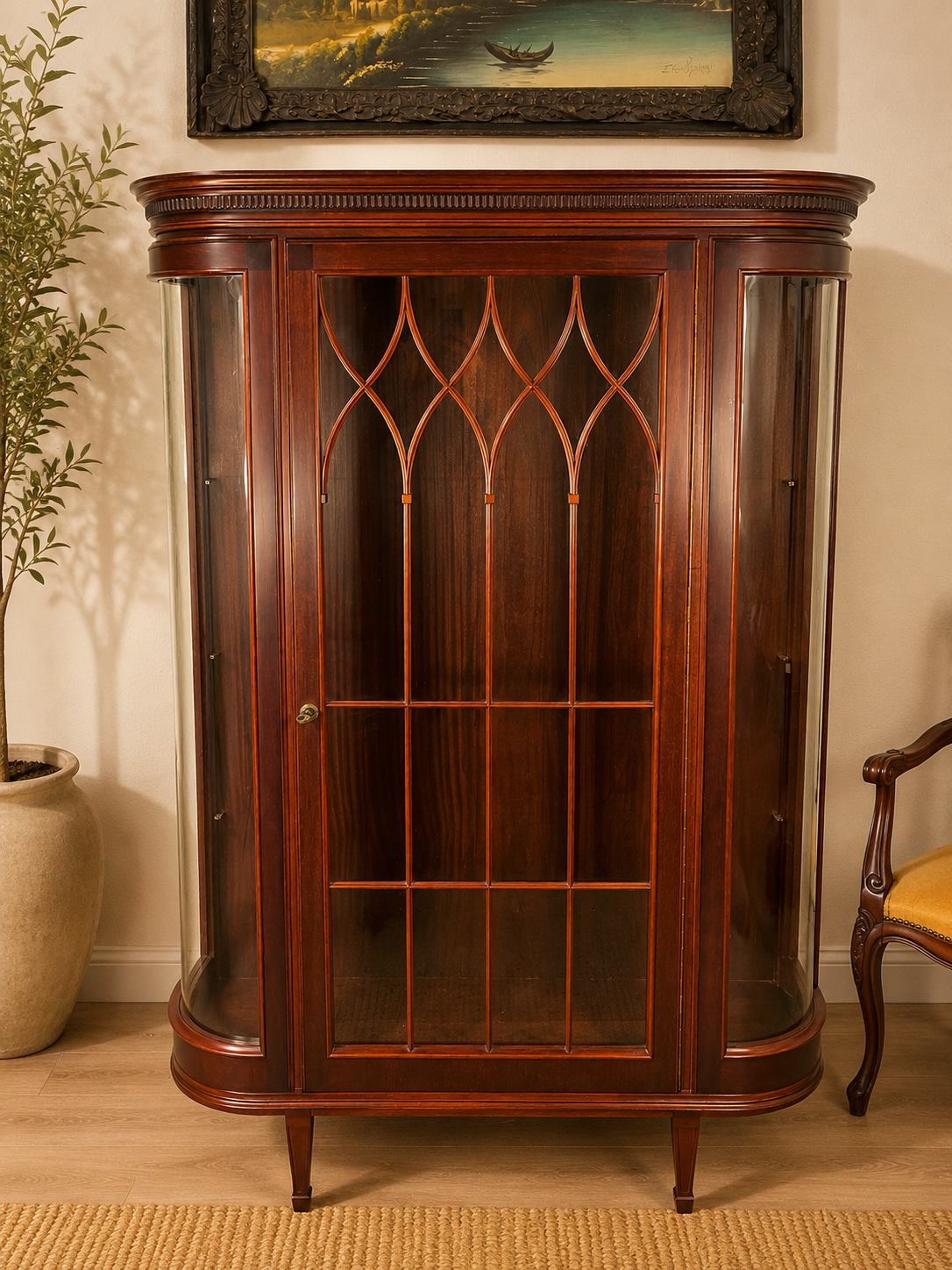 Vitrinenschrank