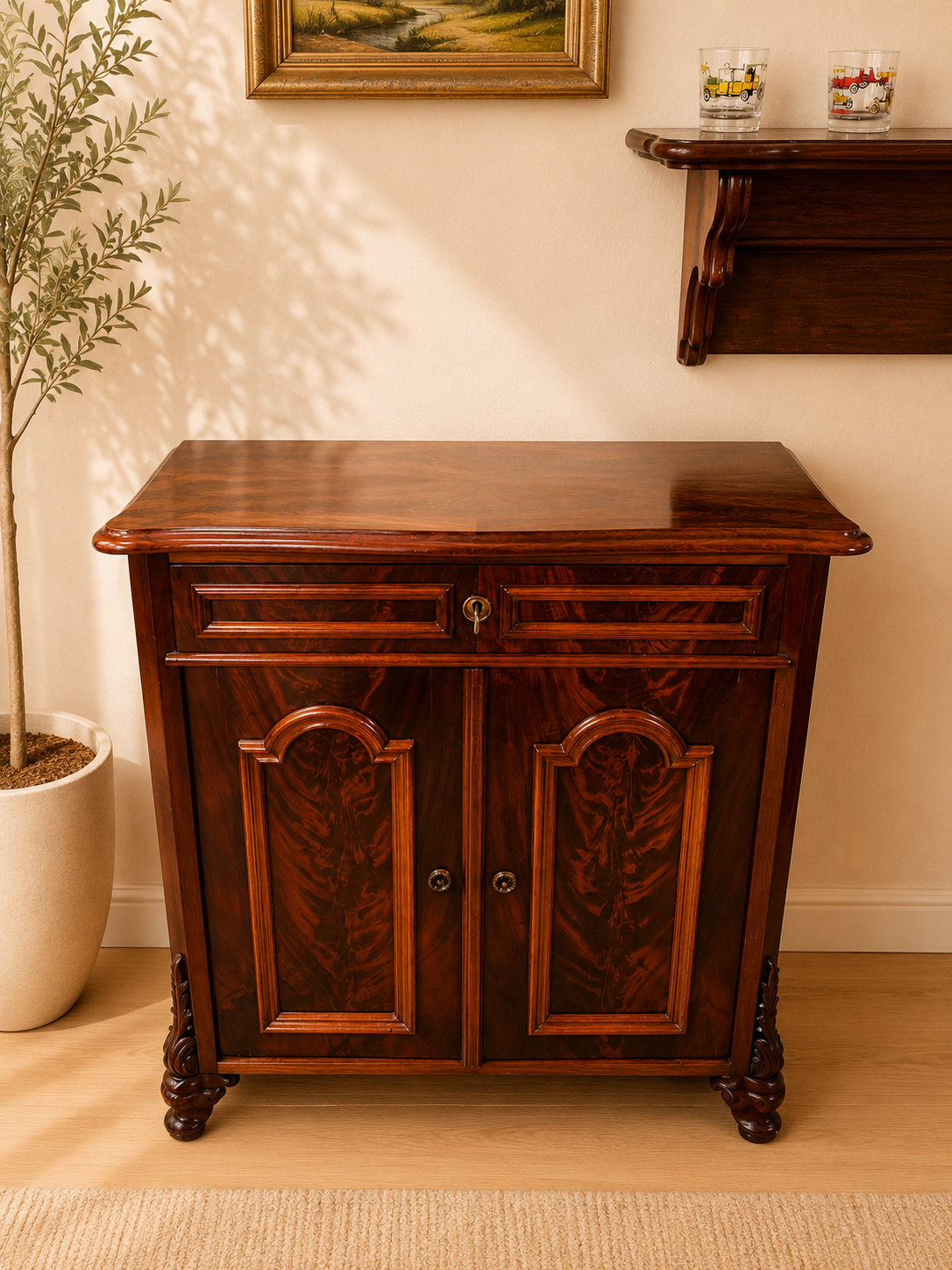 Halbschrank · Louis Philippe