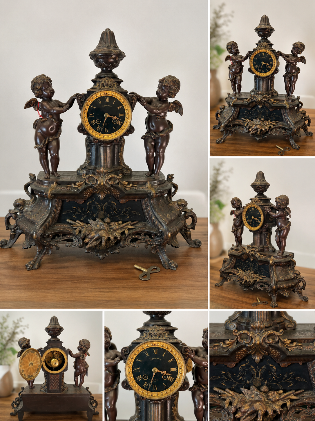 "Lambert" französische Kamin-Uhr