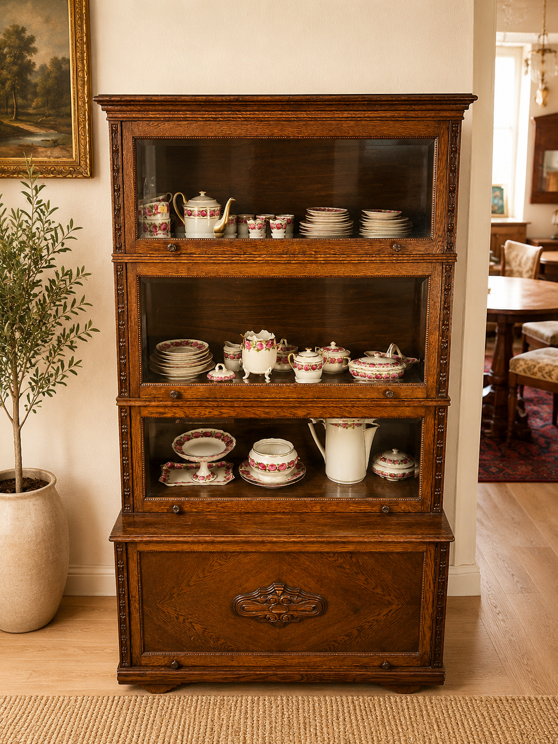Vitrinenschrank